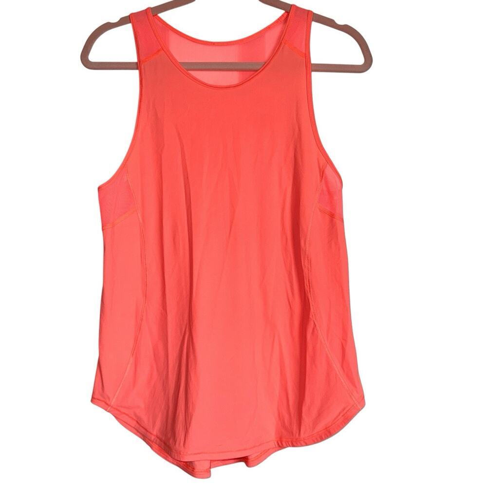 Lululemon Sz S/M Sculpt Tank Lightweight Mesh Activewear